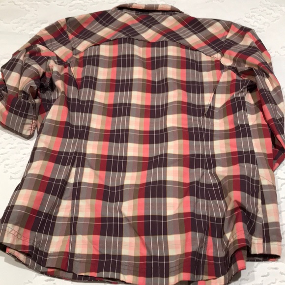 Columbia Purple Plaid Omni Shade Convertible Top - Picture 5 of 5